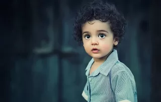 Child representing emotional wellbeing and psychotherapy support